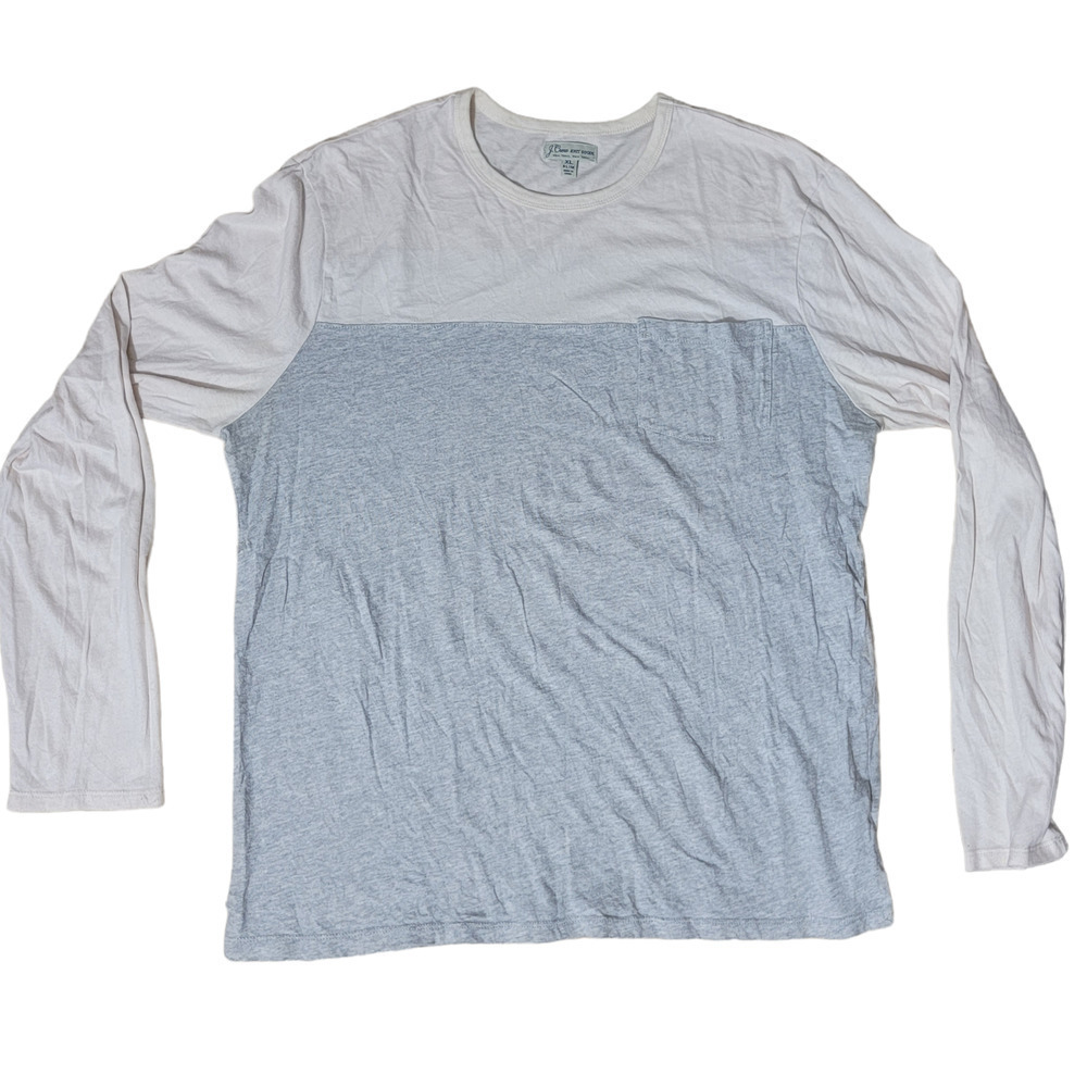 J.Crew Knit Goods Lightweight Men’s Pullover Shirt slim sz XL
